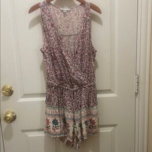 American Eagle Outfitters Floral Pattern Romper